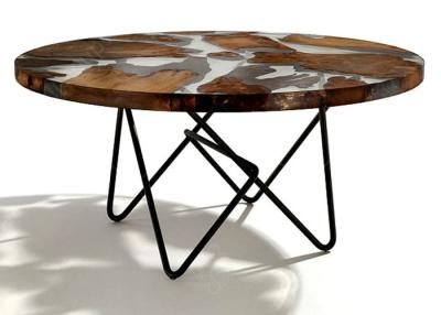 China Modern New Glass Top Hotel Coffee Table Stainless Steel / Solid Wood Legs for sale