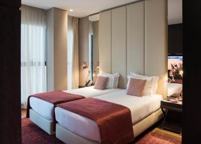 China Muebles comerciales del apartamento del hotel, muebles opcionales de la sala de estar de la tela en venta