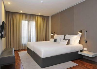 China Sala de estar de madera moderna del MDF con muebles del dormitorio del apartamento del hotel en venta