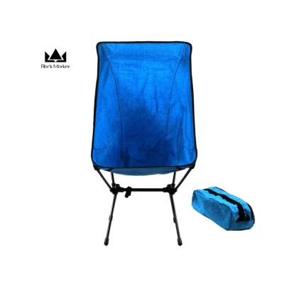 China Easy-carry Backpacking Ground Ultralight Aluminum Outdoor Leisure Chair Fishing Folding Beach Camping Chair for sale