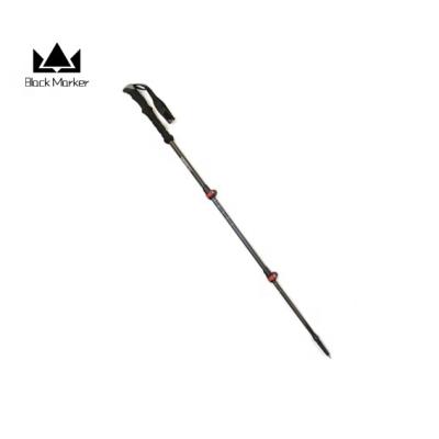 China 3K carbon fiber alpenstock outdoor camping telescopic hiking hiking hiking pole for men and women for sale