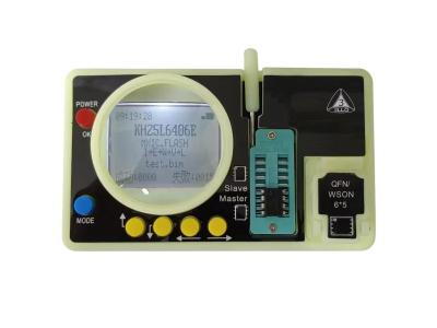 China EEPROM universal programmer portable with AAA battery  professional EEPROM programmers with WSON IC 2 slots en venta