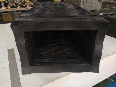 China high quality  bellows protect cover black  colour  for techni waterjet machine waterjet cutter en venta