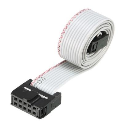 China BDM 10 pin cable flat ribbon cable for BDM tools ,CMD, EVC BDM100, AMT BDM with 1:1 wiring en venta