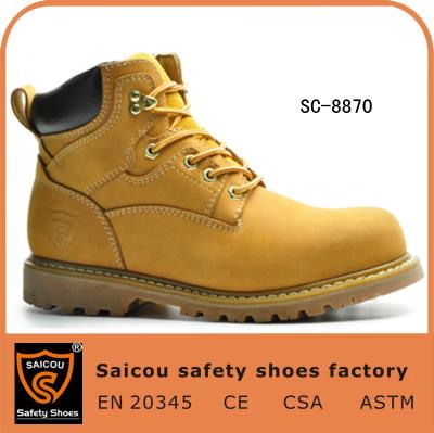 China Steel toe weightlifting shoes and woodland goodyear SC-8870 welted shoes for sale