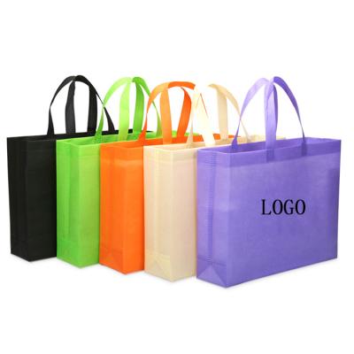 China Recyclable Logo Printing Multi Color High Grade Low Price Carry Non Woven Bag For Shopping for sale