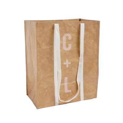 China Wholesale Recyclable Eco-Friendly Printing Custom Logo Tyvek Paper Packaging Bag for sale