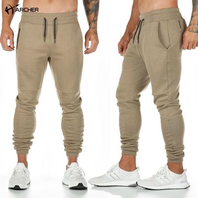 China Autumn Winter Breathable Customize Joggers Cotton Polyester Slim Casual Men's Pants And Trousers Beam Foot Joggers Men for sale