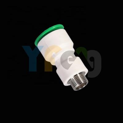 China PPR YIFENG PPR S32*3/4F Plug Male Plastic Pipe Male Quick Fitting Hot-melt PPR Free Coupling Quick Joint for sale