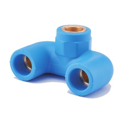 China YIFENG PPR PPR-CU U-bend T2 pipe socket copper core tube fittings seamless red copper equal for sale