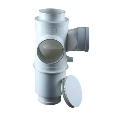 China YIFENG PVC Single Stretch Connector DN50 PVC Pipe and Stereo Four Way Pipe Fitting as picture for sale