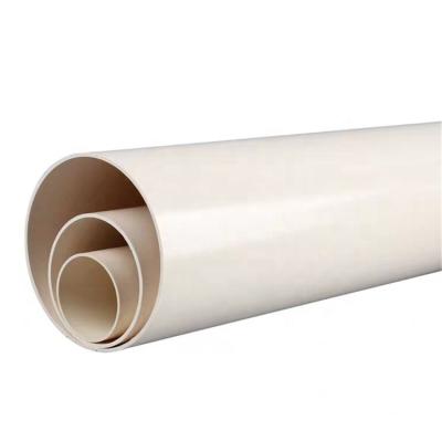 China Heavy PVC YIFENG PVC Pipe Fittings Heavy PVC Pipe Transparent Pipe DN50 for sale