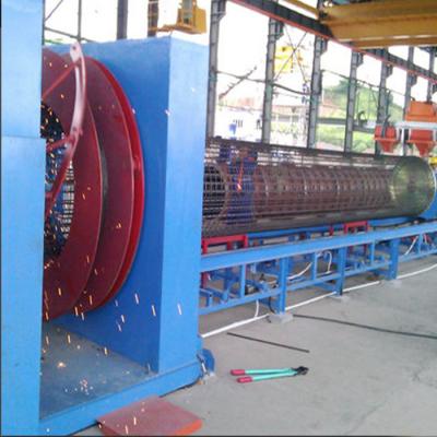 China Cage Welding Machine 300-600mm Circle Rebar Cage Welding Machine For Turned Pile for sale