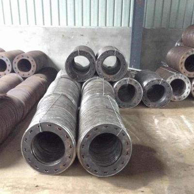 China PHC PILES Concrete Turned Pile Flange End Plate With Sheet Strip for sale