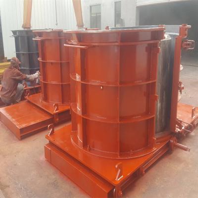 China Concrete Steel Metal Inspection Mold Well Consist Of Precast And Iron Components for sale