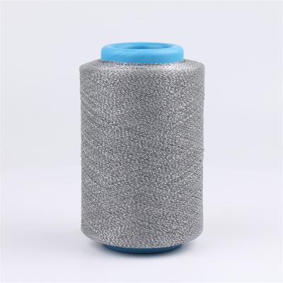 Китай Fluorescent Color Eco - Friendly Double Sided Yarn Reflective Yarn For Weaving продается