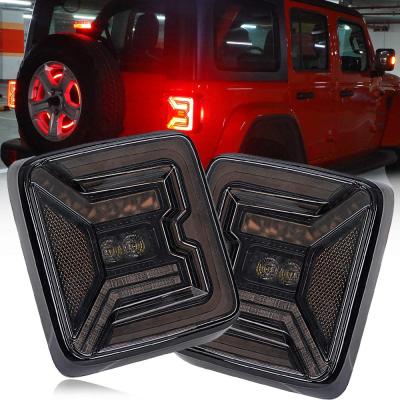 China Turn Signal/Brake Light Us/EU /reverse/running Version Led Tail Lights Brake Light Reverse Light For Jeep Wrangler JL JLU Sport Rubicon 2018+ for sale