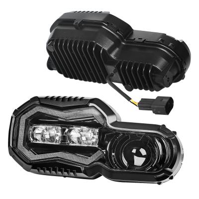 China Diecasting Aluminum Housing E-Mark Approved Headlight Front Headlight Osram LED Motorcycle Light Headlamp For BMW F800GS F700GS F650GS for sale