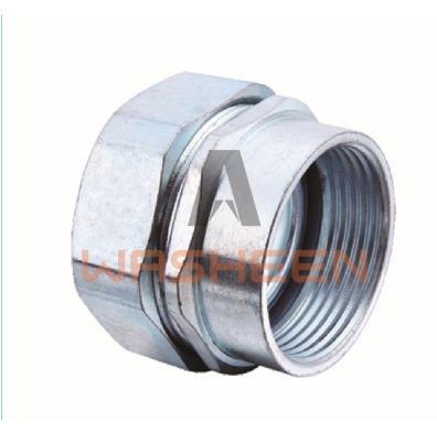 China Electrical Zinc Alloy Conduit Pipes/Connector Flexible Conduit Connection And Fittings In Female Thread Type for sale