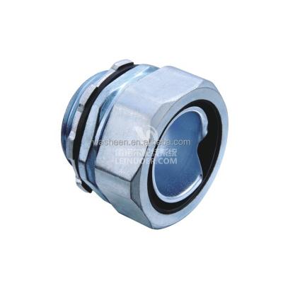 China Zinc Alloy Zinc Alloy Angle RJ45 Elbow Connector For Metal Conduits for sale