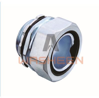 China Straight Cable Protection M20*1.5 Washeen Zinc Alloy Flexible Conduit Fitting Connector for sale