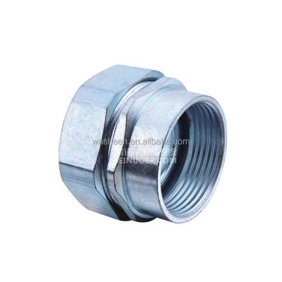 China Durable Zinc Alloy DPN Type Conduit Connector And Flexible Conduit Fittings In Female Thread Type for sale