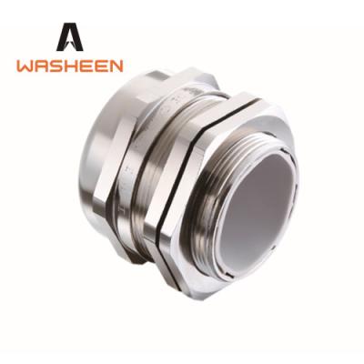 China Stainless steel/brass/plastic can be customized Stainless steel 304 integrated type waterproof IP68 electrical cable glands for sale