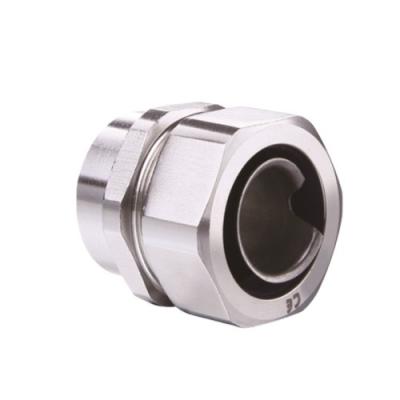 China Stainless/Brass/Plastic Can Be Customized Hot Promotional Type 304 Stainless Steel DPN Inner Wire Fitting For Flexible Corrugated Conduit for sale