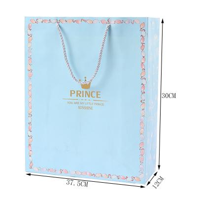 China Recycled Materials Custom Printing Christmas Shopping Clothes Portable Paper Gifts Bags Colorful Cardboard Packaging White Paper Bag for sale