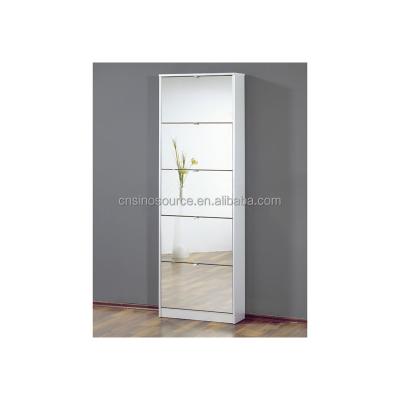 China (Other) Adjustable Cheap Price Shoe Cabinet Shoe Rack Shoe Storage Cabinet With Mirror for sale