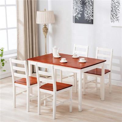 China PANEL Style Kitchen Dining Furniture Modern Dining Table With Chairs for sale