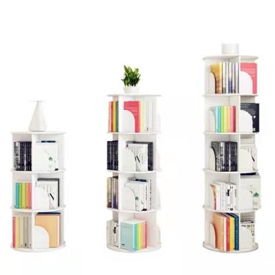 China (Size) 2022 new styles hot sale adjustable pvc foam board furniture round bookcase many colors for sale