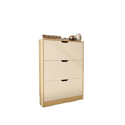 China (Size) simple and multi-functional adjustable turnover shoe cabinet for sale