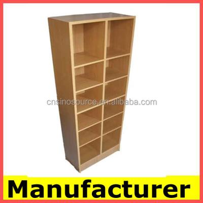 China PANEL modern design melamine bookcases and desk wooden bookcase, book cabinet, book stand for sale