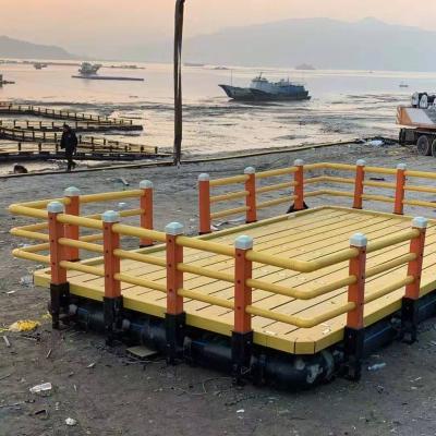 China 1. Excellent flexibility 3. Corrosion resistant 2. High intensity swim platform and floating dock for lake leisure floating dock for sale