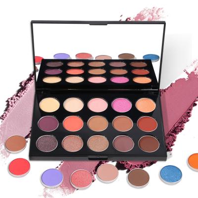 China Waterproof Vegan Eyeshadow Waterproof Matte Eyeshadow Palette With Custom Logo for sale