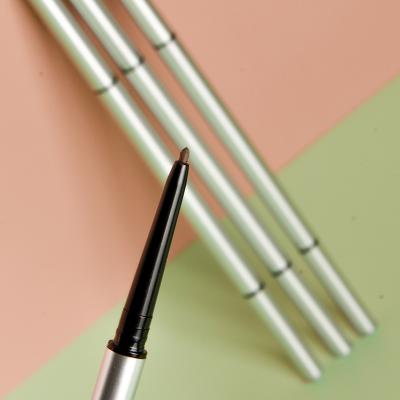 China Custom Logo Vegan Organic Eyebrow Pencil Waterproof Double Sided Waterproof Eyebrow Pencil Makeup for sale