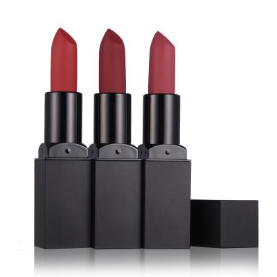 China Waterproof 20 Colors OEM Private Label Lipstick Matte Waterproof Lipstick Organic Lipstick Custom for sale