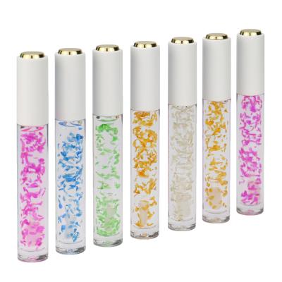 China Low MOQ Private Label Waterproof Custom Lip Oil Can Customize Your Logo Clear Lip Oil Natural Vegan Lip Gloss Oil for sale