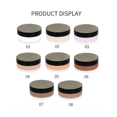 China Whitening Make Your Own Brand Cosmetics Private Label Face Makeup Translucent Setting Loose Powder for sale