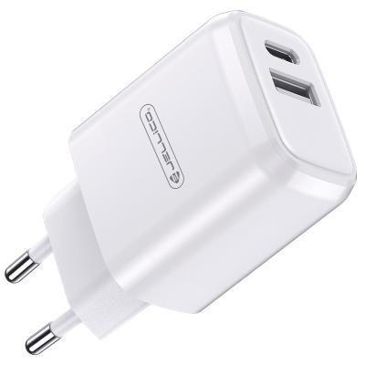 China New Product Mobile Phone/Ipad/Camera/PDA/MP3 USB C 20w Wall Charger Power Station Smart Fast Charging Portable Charger PD+QC3.0 for sale