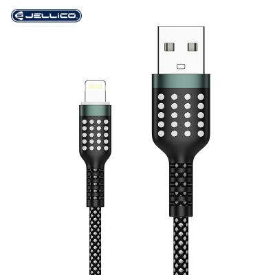 China Quick Charging Speed ​​Hot Sale New Durable Nylon Knit Data Line 3.1A Super-fast Quick Charging USB Cables Cables for sale