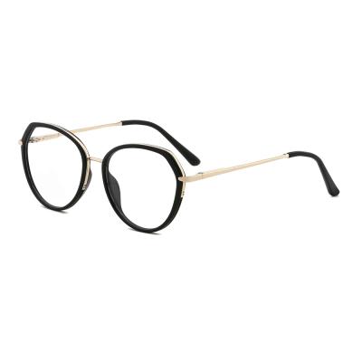 China New TR90 Reading Glass Irregular Frame Concise Generous Optical Frame Retro Myopia Eyewear For Unisex for sale