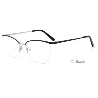 China Wholesale Good Quality Metal Optical Glasses Frames USAGE In Stock For Women for sale