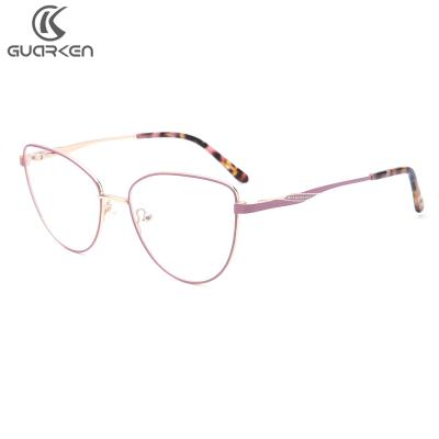 China For Women Vintage Glasses Reading Glasses Stainless Eye Glass Eye Sight Optical Eyeglasse OEM Blue Light Blocking Glasses for sale