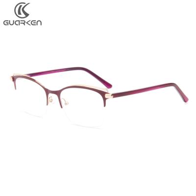 China For Stainless Steel Glasses Frames Low Price Blue Light Blocking OEM for sale