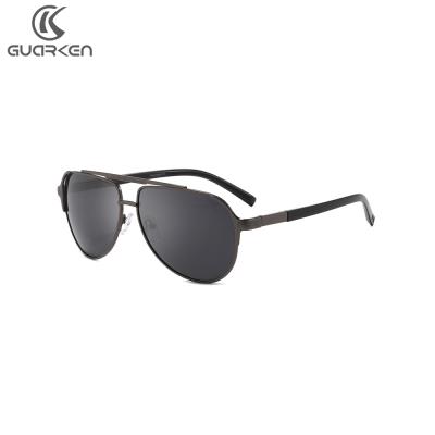 China Fashion Guarken Sunglasses Prepare Running Gafas De Sol Men Women Fashion Pilot Sunglasses Metal Eyeglasses TR90 for sale