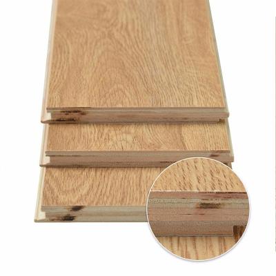 China Cheap Super Stable Easy Installation Waterproof Without Glue Interlock Wood Grain 8mm Laminate Flooring For Living Room for sale