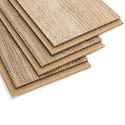 China Moisture Resistance In Running Interlock 12mm Fireproof Wood Resistance Water Laminate Flooring Tile For Commercial Hotel for sale