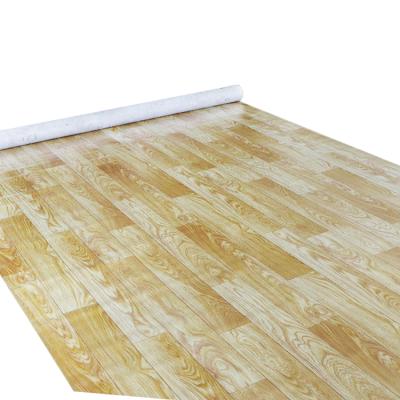 China Modern Good Selling Safety No Pollution Eco-friendly 1.6mm Plastic 1mm Flooring For Bedroom Living Room Apartment for sale